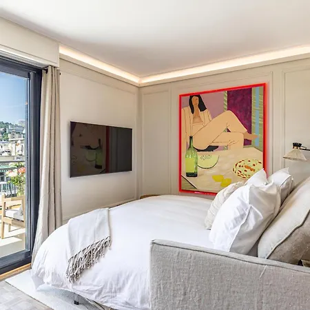 Luxurious Penthouse, 2 Bedroom Suites, 3 Spacious Terraces, Gorgeous Views Of Mountains And Sea, Daire Nice