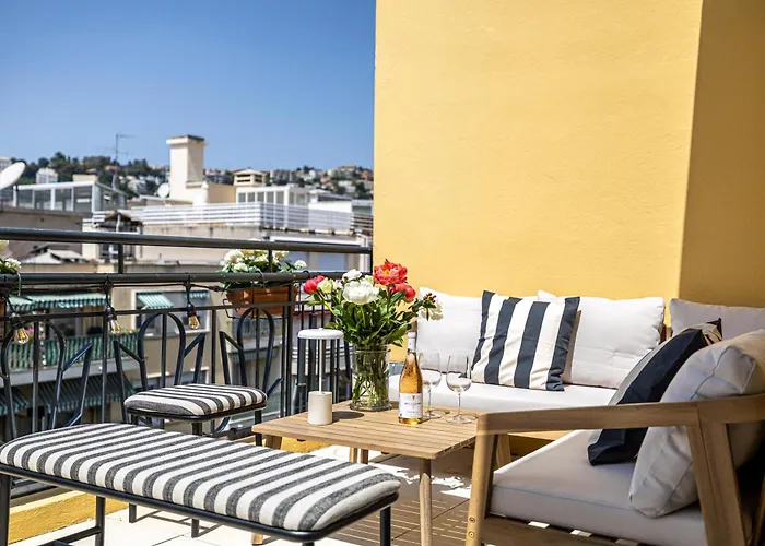 Luxurious Penthouse, 2 Bedroom Suites, 3 Spacious Terraces, Gorgeous Views Of Mountains And Sea, Appartamento *